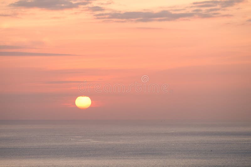 Sunrise over ocean Nature composition stock photos Sunrise over ocean Nature composition stock photos
