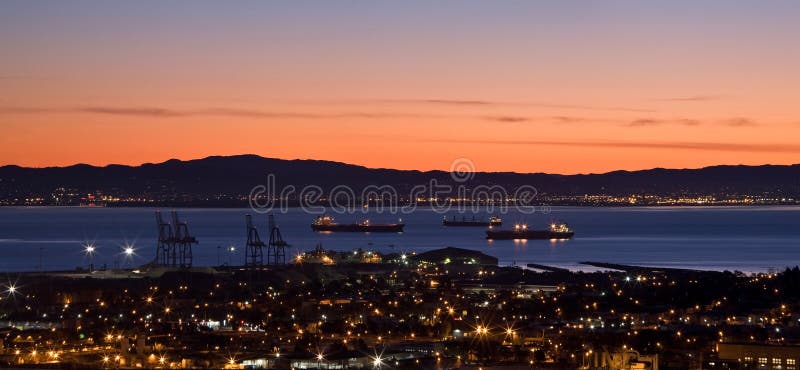 Sunrise over San Francisco Bay