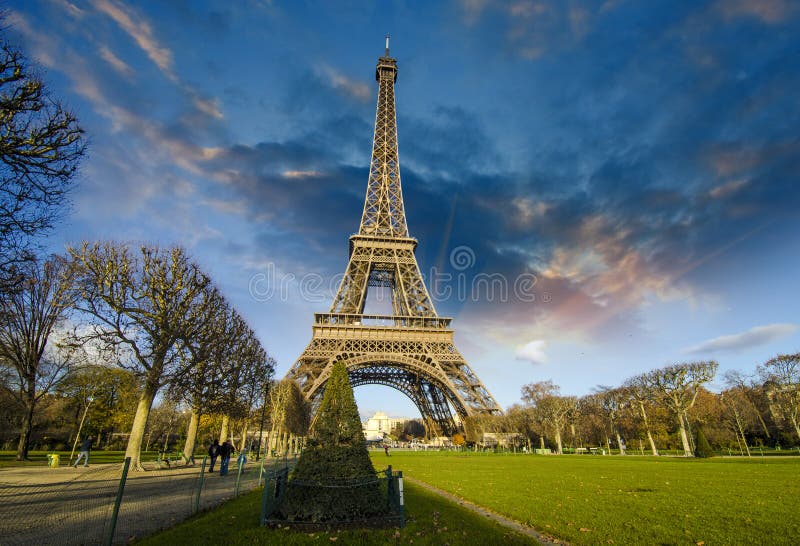 Eiffel tower stock photo. Image of monument, antique, architecture ...