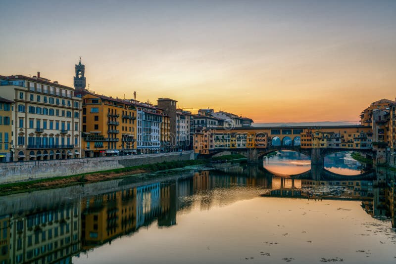 Florence image Tuscany photos Italian wall decor DIGITAL DOWNLOAD   Bridges over the Arno river Florence Italy Italy photography
