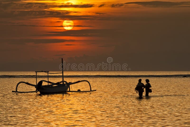 Sunrise at Sanur