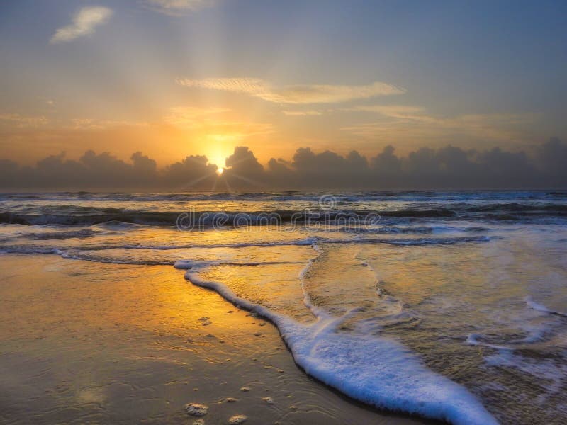 Sunrise at South Padre Island Beach