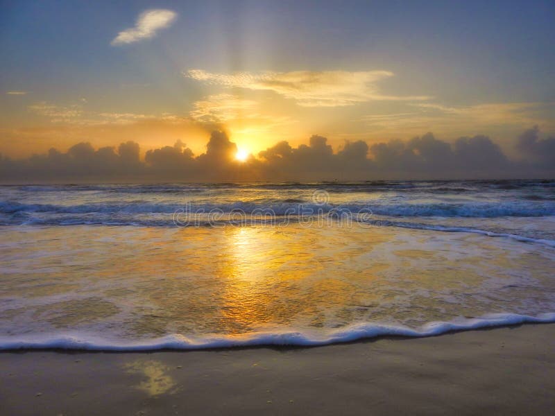 Sunrise at South Padre Island Beach