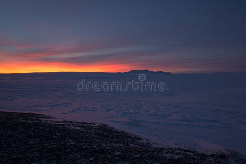 Sunrise At Valley Haukadalur Iceland Stock Image Image Of Nature