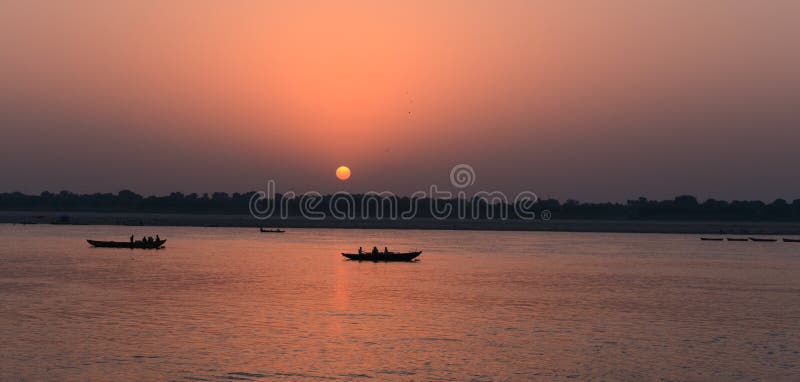 Sunrise At Varanasi