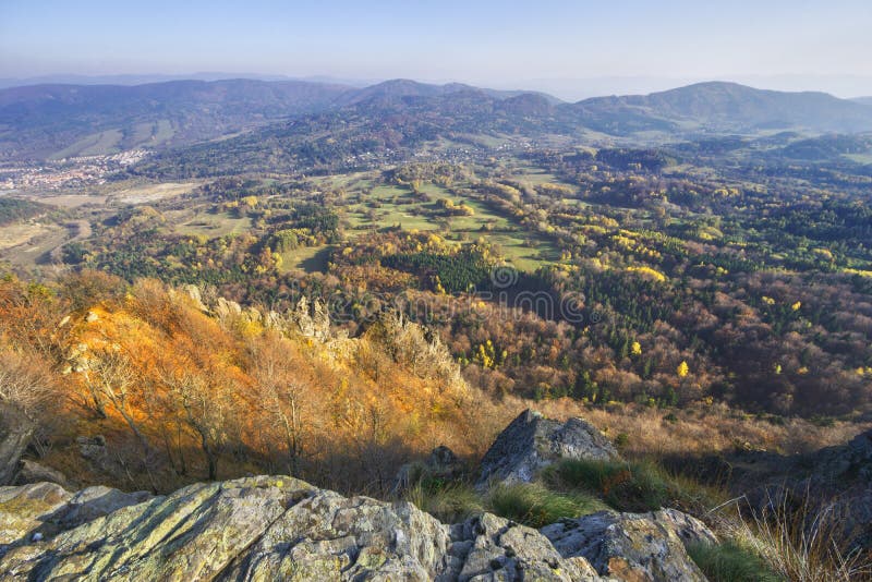 Sunrise from Velky Gric mountain