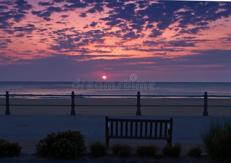 Sunrise at Virginia Beach stock image. Image of spiritual 2316541