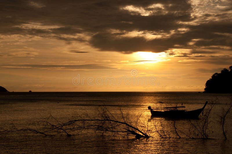 Sunset at Adang, Thailand