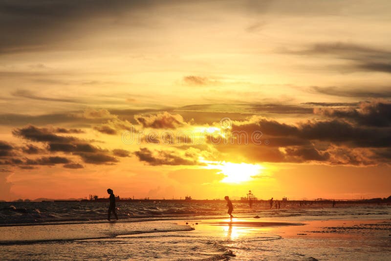 Sunset On The Beach Stock Photo Image Of Outdoor Night 26514422 sunset-on-the-beach-stock-photo-image-of-outdoor-night-26514422