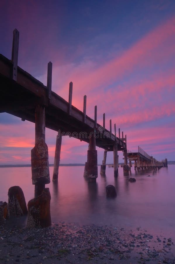 Sunset on the bay