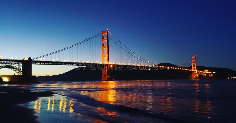 Sunset bridge royalty free stock photo Sunset bridge royalty free stock photo