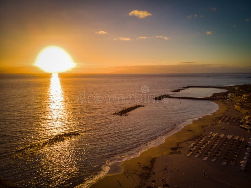 sunset boat trip costa adeje