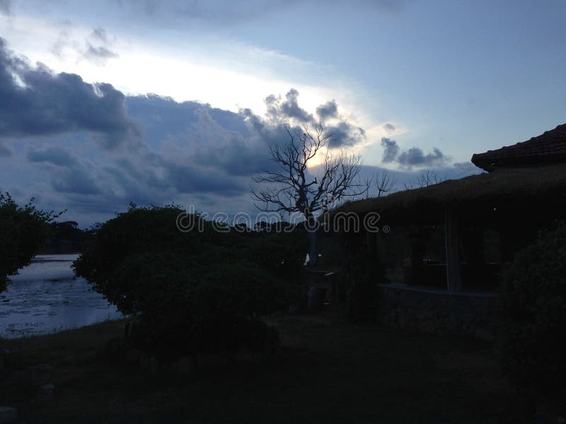 Sunset at east coast stock photo. Image of sunset, east 121134050