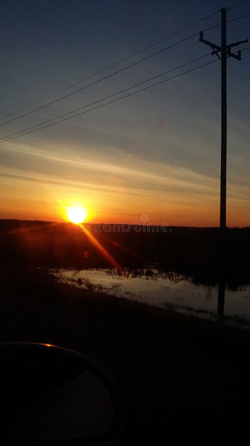 Providence Sunset stock photo. Image of rhode, city, clouds 6441756
