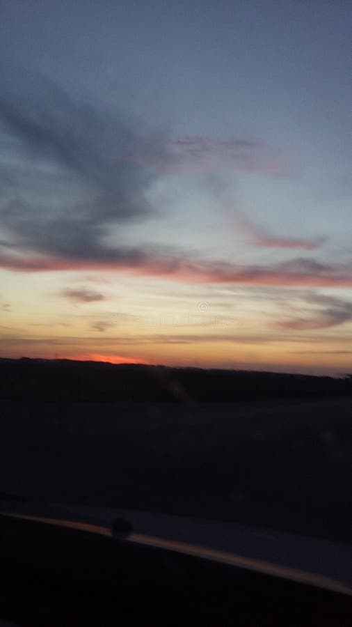 Providence Sunset stock photo. Image of rhode, city, clouds 6441756