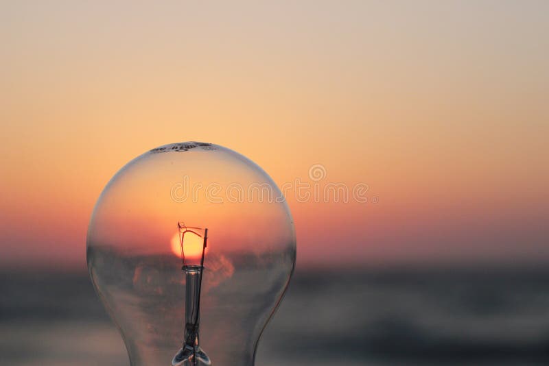 Sunset stock photo. Image of sunset, lamp, beauty, criativ - 70731348