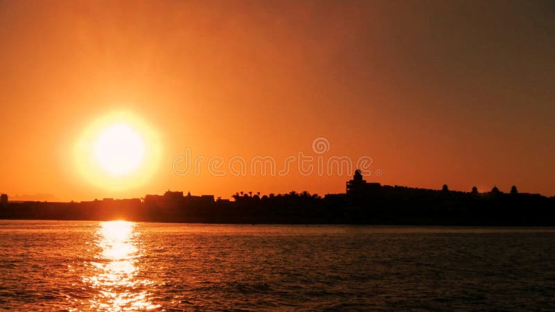 Sunset Makadi Bay Hurghada Egypt