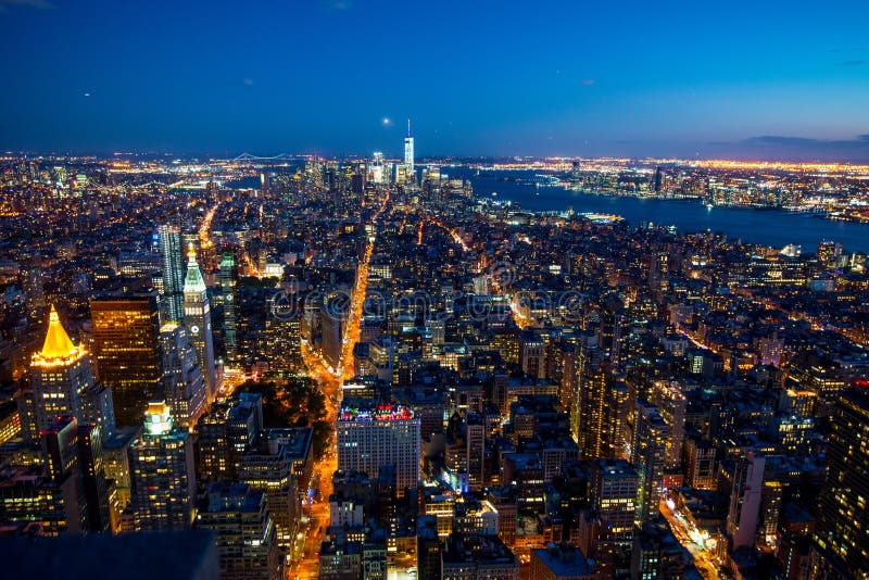 Manhattan - New Work City - USA. Stock Photo - Image of architecture