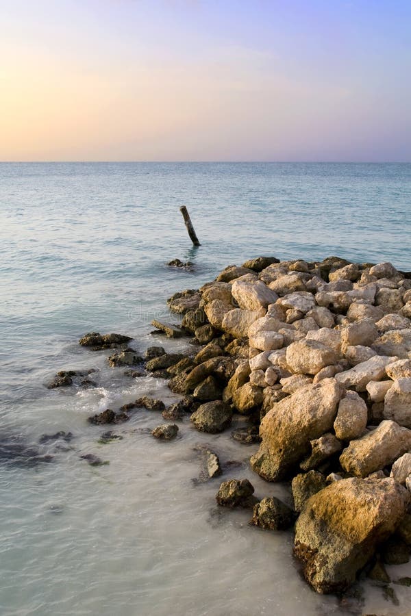 Sunset on a Mexican Coastline