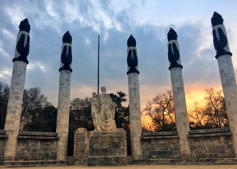 Sunset in Mexico City stock image. Image of sunset, city 109036697