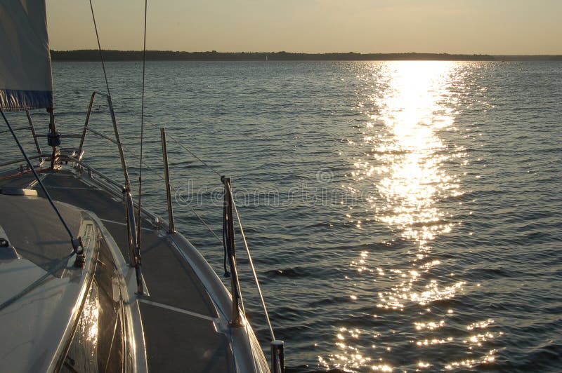 Sunset in Mikołajki