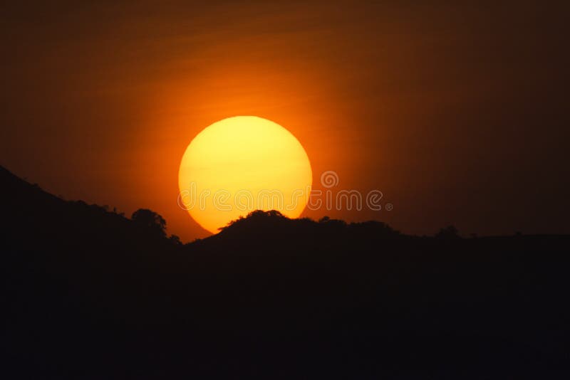 Sunset with Mountain Backdrop, Dandeli National Park, Karnataka, Dandeli  Stock Photo - Image of india, karnataka: 154691494