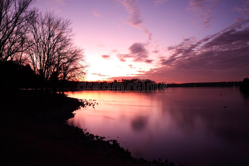 Sunset Old Hickory Lake