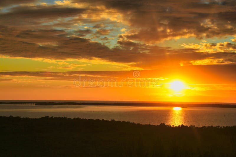 Colorful Sunset Newport Beach California Stock Image Image Of