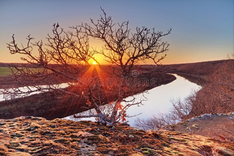 Sunset on the Osage River