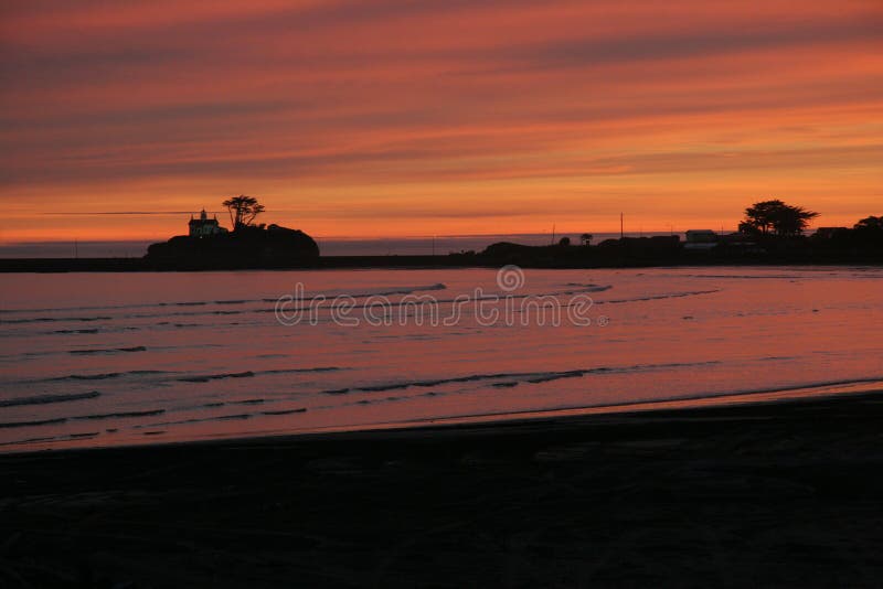 Sunset Over the Bay