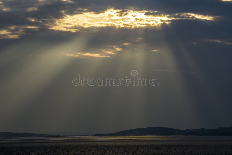 Sunset over Morecambe Bay