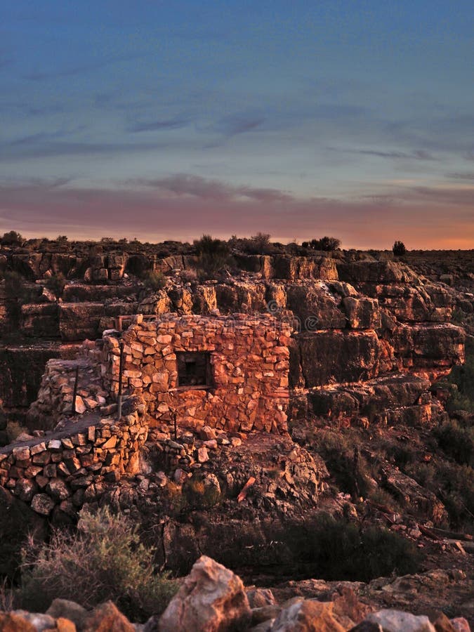 Two Guns Ghost Town In Diablo Canyon Stock Image Image Of Route