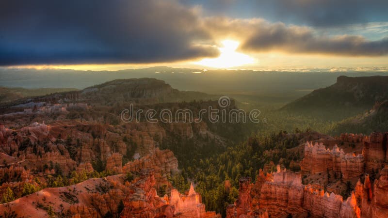 Sunset Point, Bryce Canyon National Park stock image Sunset Point, Bryce Canyon National Park stock image