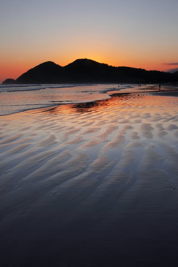 Sunset Reflexion in the Ocean