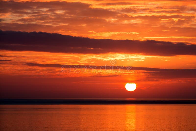 Sunset in Iceland