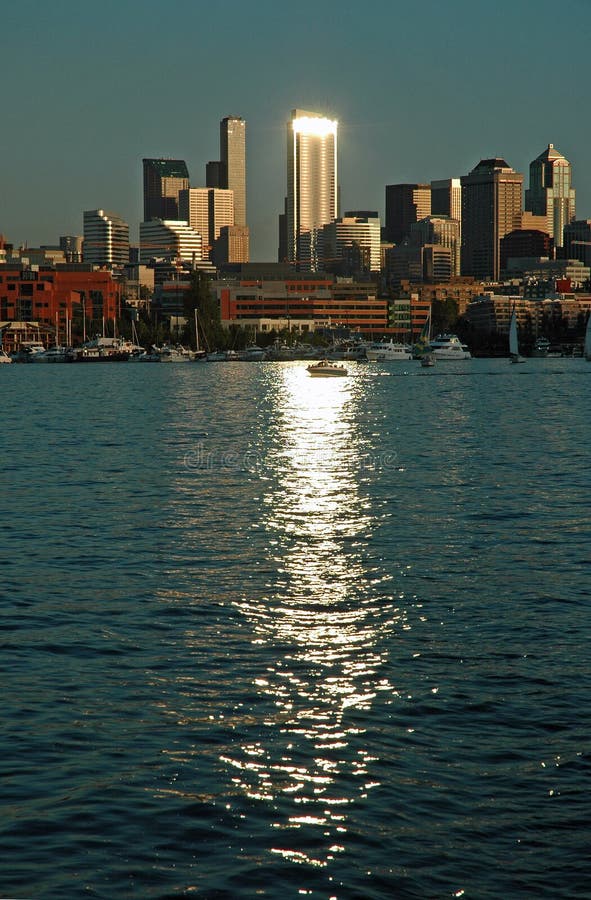 Sunset Run royalty free stock photo