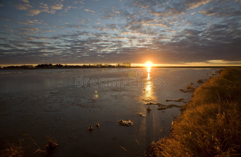 Sunset Saskatchewan stock photo Sunset Saskatchewan stock photo