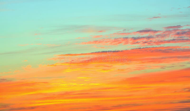 Sunset sky stock photo Sunset sky stock photo
