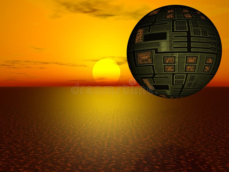 Spherical Spaceship Stock Illustrations – 316 Spherical Spaceship Stock  Illustrations, Vectors & Clipart - Dreamstime
