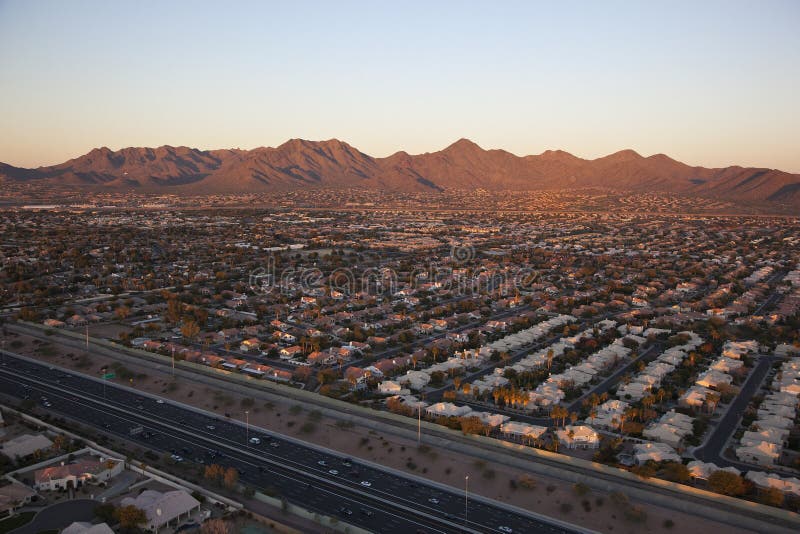 Sunset on Suburbia