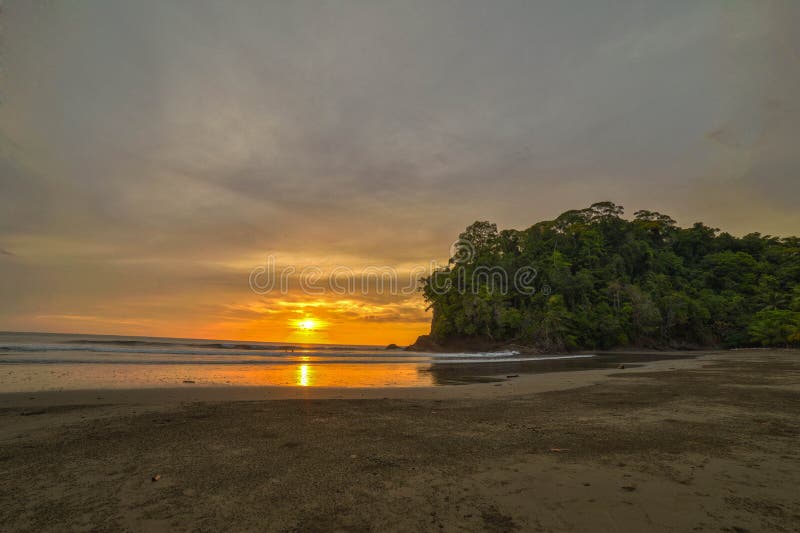 Sunset in Ventanas Beach