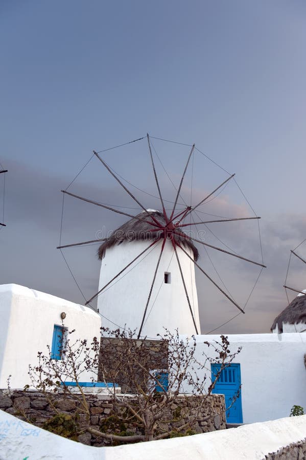 Sunset by the Windmills