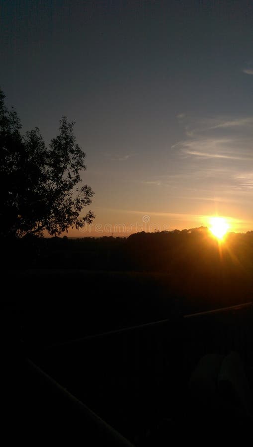 Sunsets στη χώρα στοκ φωτογραφία Sunsets στη χώρα στοκ φωτογραφία