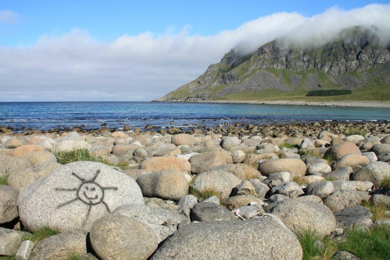 Sunshine on Unstad Beach