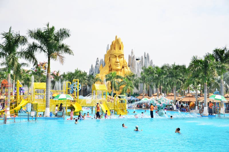 Suoi Tien Amusement Park royalty free stock image Suoi Tien Amusement Park royalty free stock image