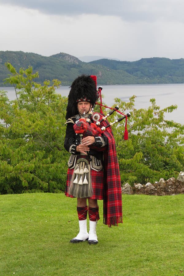 Cornamusa Scozzese Highland Rossa - Per Principianti, Con Sacca Sintetica E Canne In Legno - Foto 3