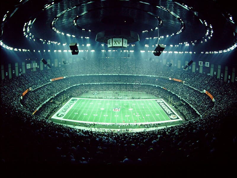 Super Bowl 15 Stadium shot