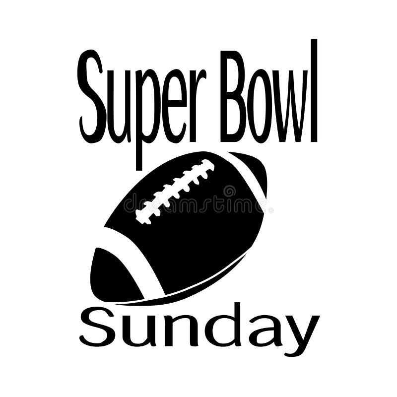 Black icon of the super bowl lvii Royalty Free Vector Image