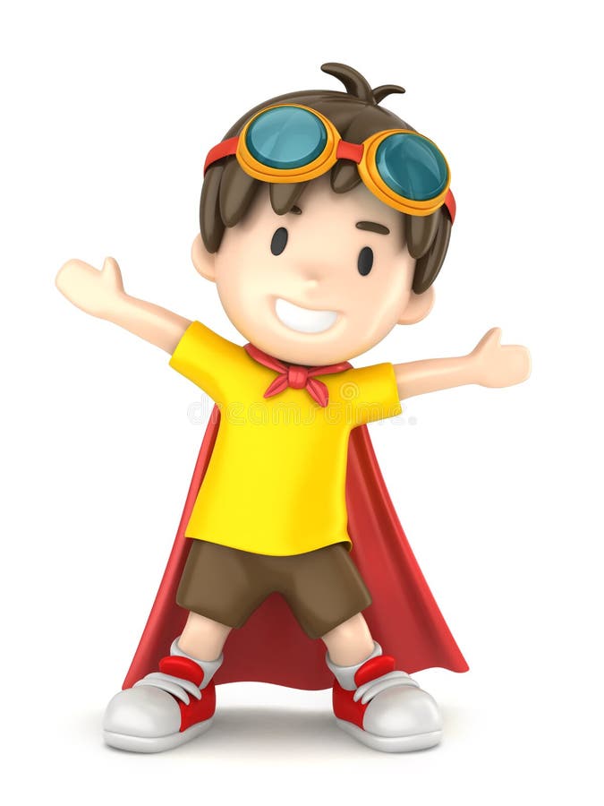 Купленный мальчик герои. Супер мальчик. Superhero boy standing. Superhero boy standing with Box. 3d illustration boy.