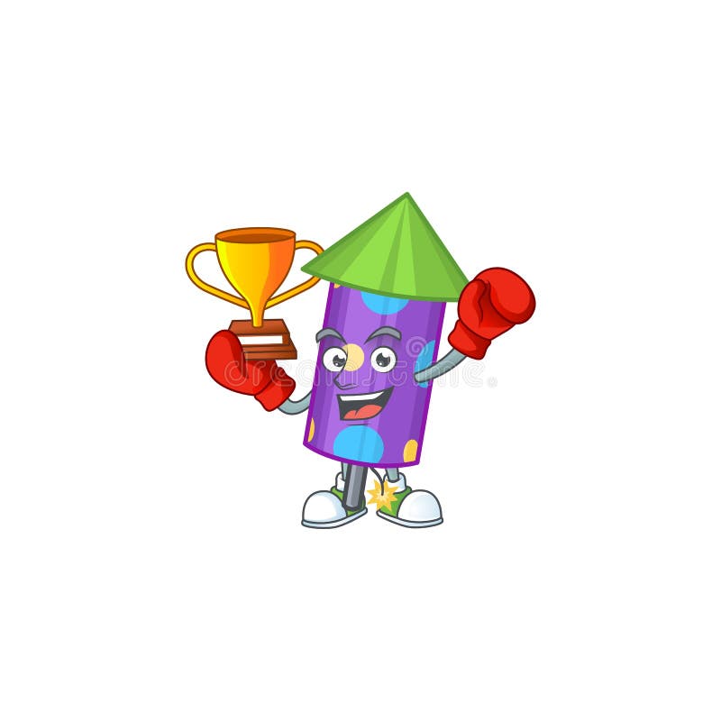Super Cool Boxing Winner Dot Fireworks Rocket in Mascot Cartoon Style Stock Vector - Illustration of battle, firework: 166274832 Super Cool Boxing Winner Dot Fireworks Rocket in Mascot Cartoon Style Stock Vector - Illustration of battle, firework: 166274832